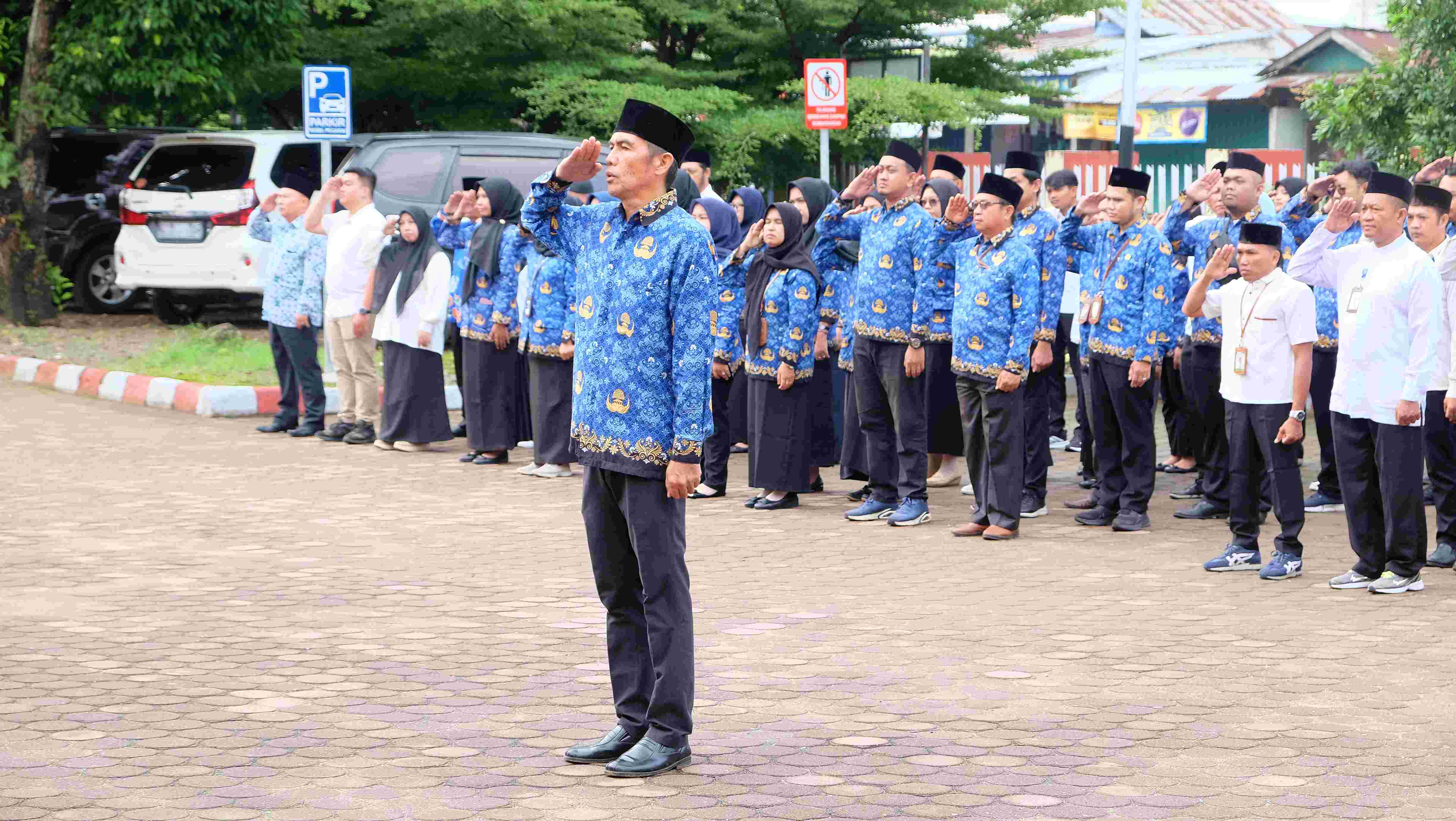 Sinergi Lintas Unit di Bengkulu, BPMP bersama Balai Bahasa, Balai Pelestarian Kebudayaan Wilayah VII dan BAN-PDM Gelar Upacara Hari Kesaktian Pancasila
