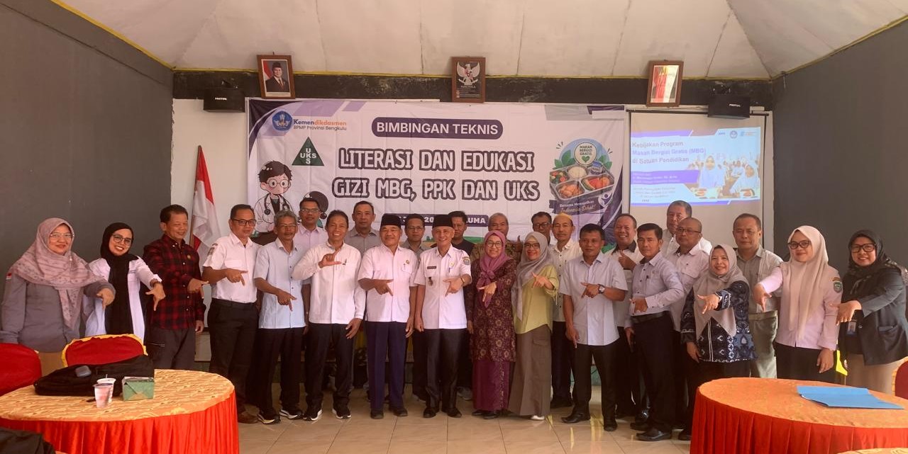BPMP Bengkulu Perkuat Kesiapan Pengawas Pendidikan Mengawal Implementasi MBG, PPK, dan UKS
